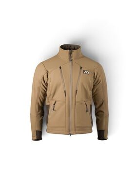 First Lite Straightline Field Jacket Sz Large Dry Earth